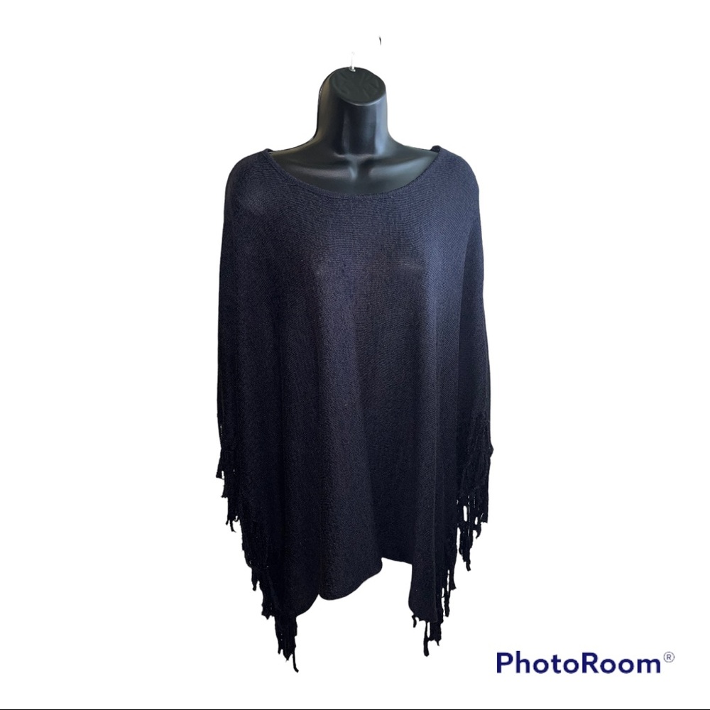Women’s poncho sweater